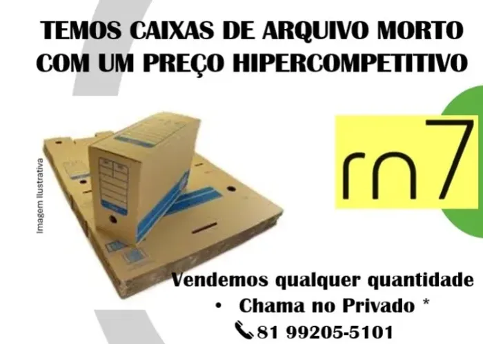 Caixas Para Arquivo Morto