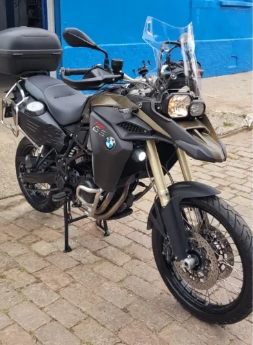 Moto BMW GS F800 Adventure, Único Dono, Pneus Novos, Apenas 22 Mil KM, Super Conservada