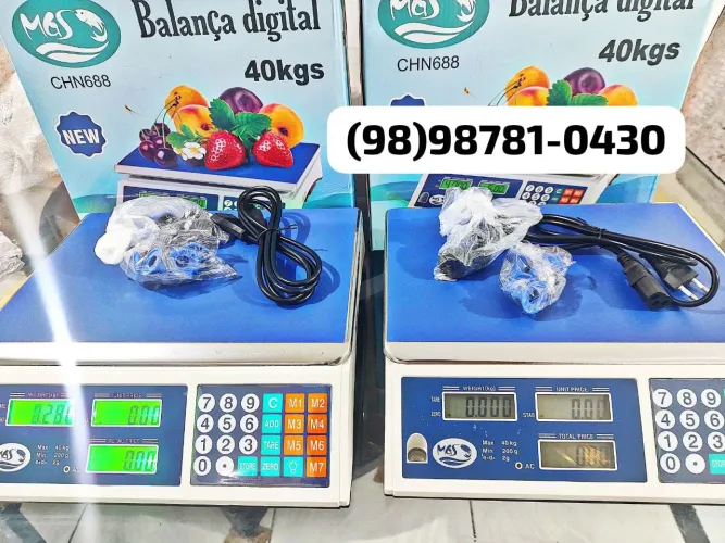 Balança Digital 40Kg | Padaria Frigorífico Frutaria 
