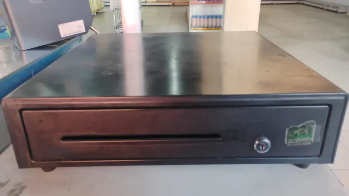 Gaveta P/ dinheiro PDV preto Pino Trava superior Bematech