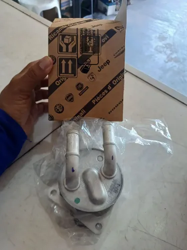 Trocador Calor Radiador de Óleo Fiat Argo cronos toro jeep renegade