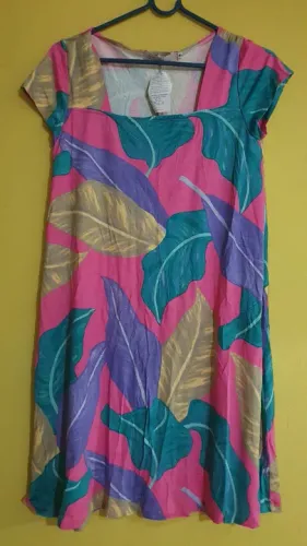 Vestido estampado floral