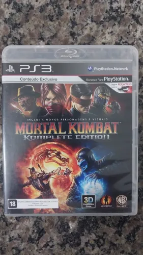 Jogo PS3 - Mortal Kombat Komplete Edition