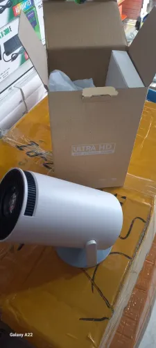 Mini Projetor Wifi Suporta 4K 1080P Android 11 Portátil/Fixo - AL