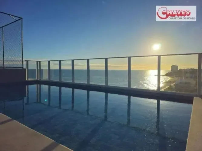 Amaralina 1/4 Sala com Vista Mar.Piscina.Excelente.