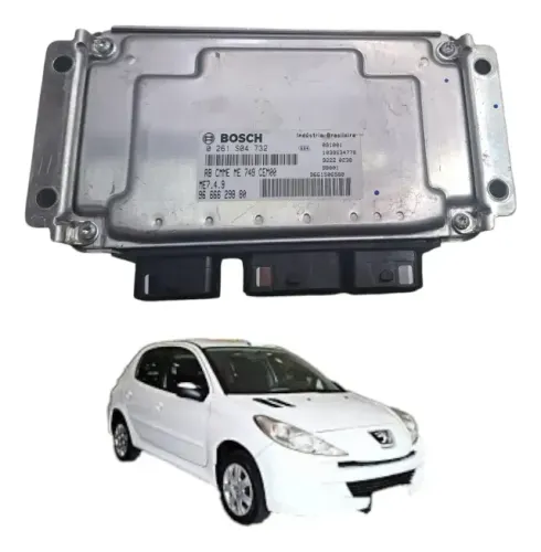 Módulo Injeção Peugeot 207 1.4 Me7.4.9 0261s04740  *0