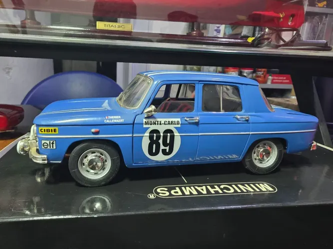 Miniatura 1:18 Renault 8 1969 monte Carlos raro