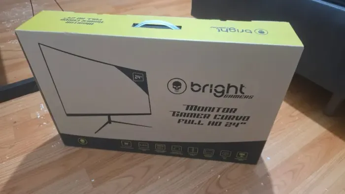 Monitor Curvo 24 Polegadas 144hz IPS Bright Full HD