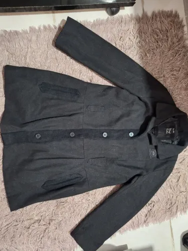 Casaco lã batida veste m/g