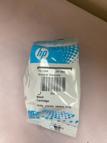 Cartucho HP tinta original Ink 664 Preto