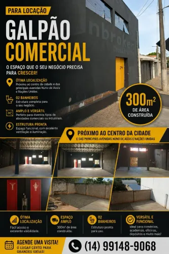 Galpão comercial em ótima localização