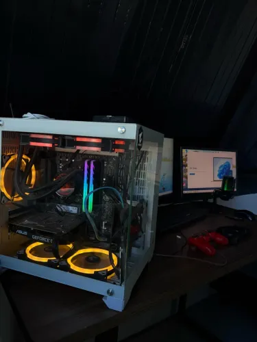 Pc Gamer COMPLETO com Mesa + Cadeira Gamer + Pc Gamer 