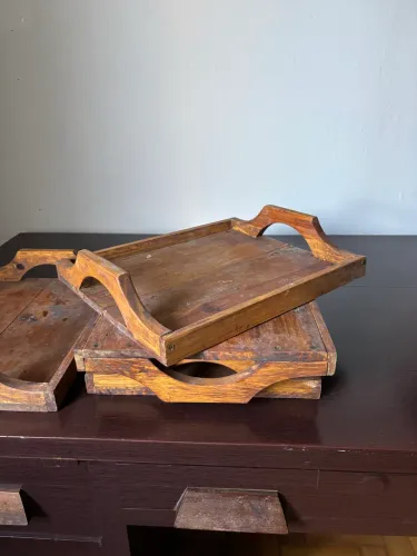 Bandejas em madeira