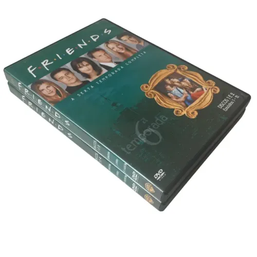 DVD Friends Temporada 6 Completa Original - Físico - 4 DVDs