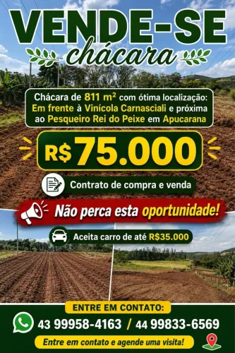Chácara com ótima localização