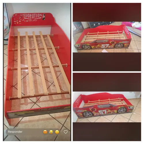 Cama Infantil Carro Evolution Car + colchão usado