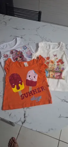Kit blusas menina.