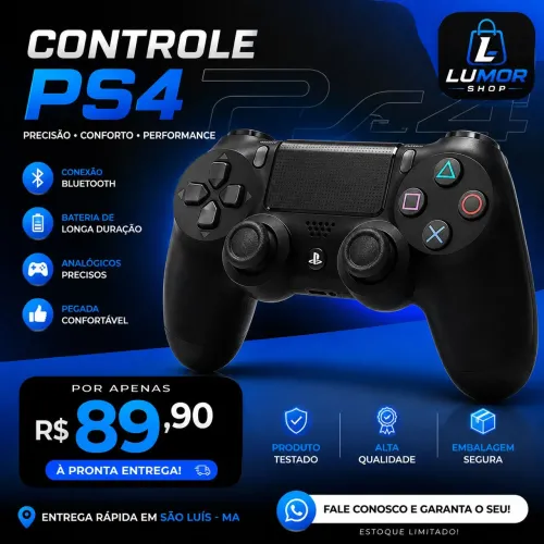 CONTROLE PS4 