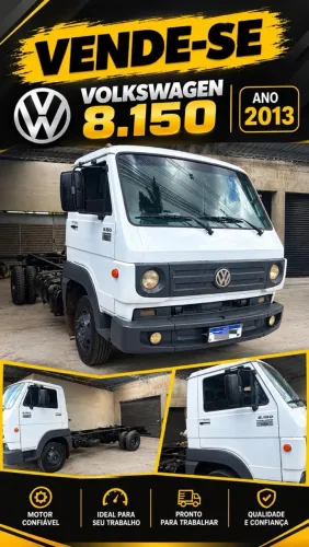 Caminhão Volkswagen 8150