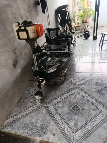 Caiaque tucunaré com motor