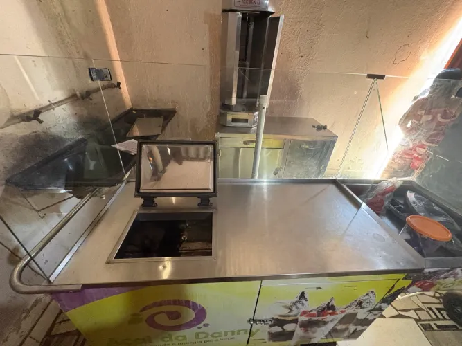 Carrinho de açaí