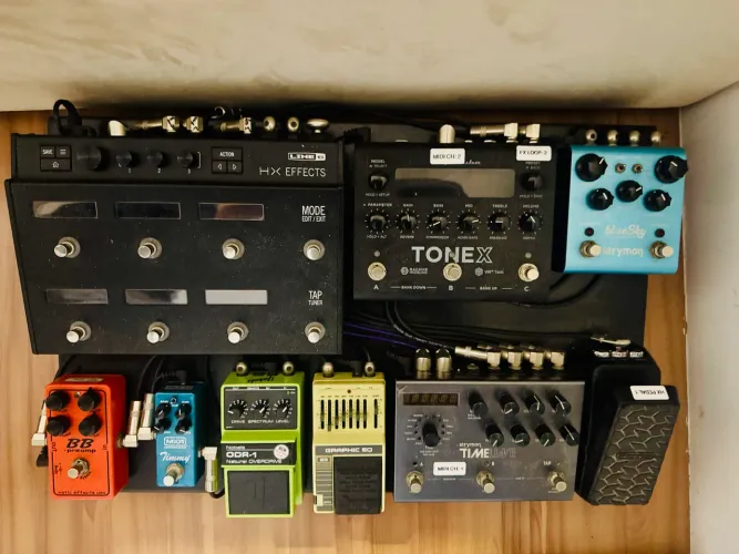 Pedalboard Completo (Tonex Strymon HX Effects)