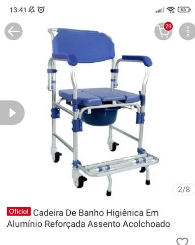 Cadeira de banho
