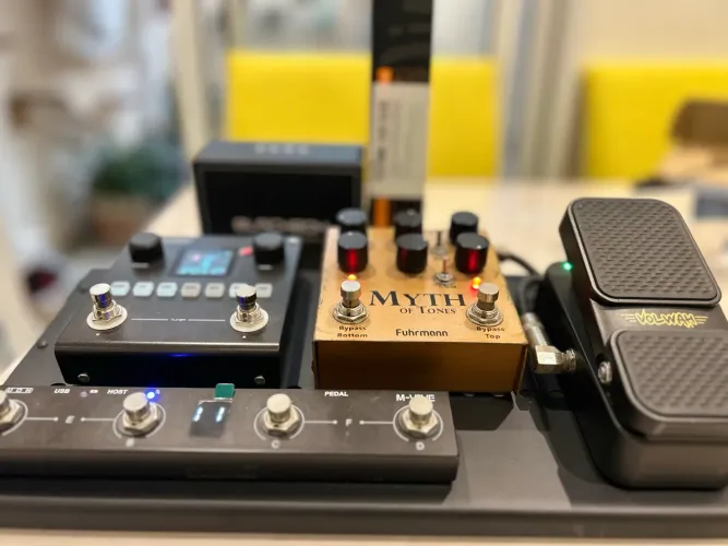 Mini Pedalboard para Guitarra