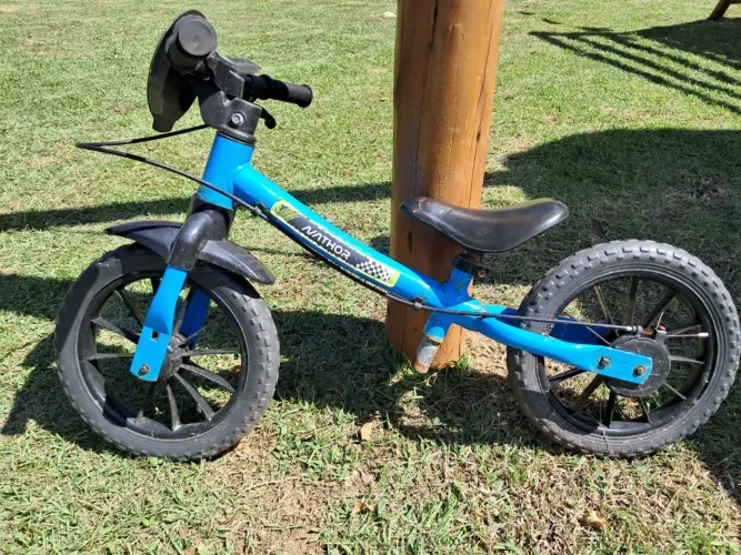 Bicicleta infantil de equilíbrio Nathor Balance Bike Aro 12