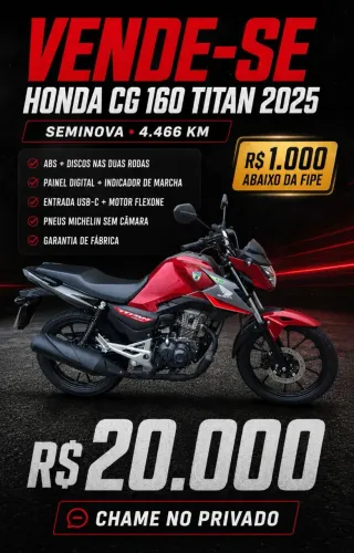 Vendo titan 160 2025