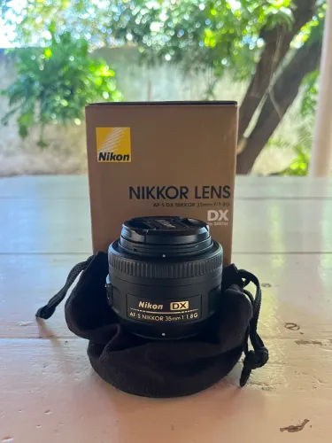 Oportunidade: lente 35mm Nikon 