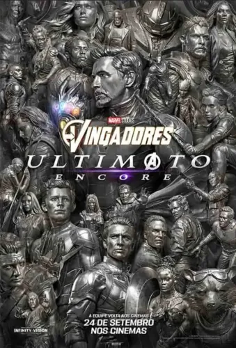 Vingadores últimato Encore Poster/Cartaz tamanho cinema 