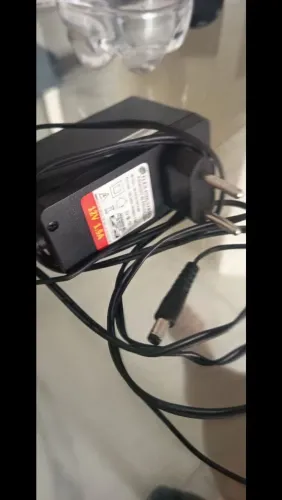 Fonte 12V 1.5A P4 - Nova e Perfeita para Roteador, Câmera e Fita LED+ 3 cabos p cel