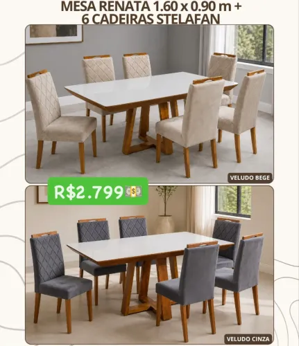 Mesa de Jantar R282