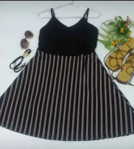 Vestido alça curto