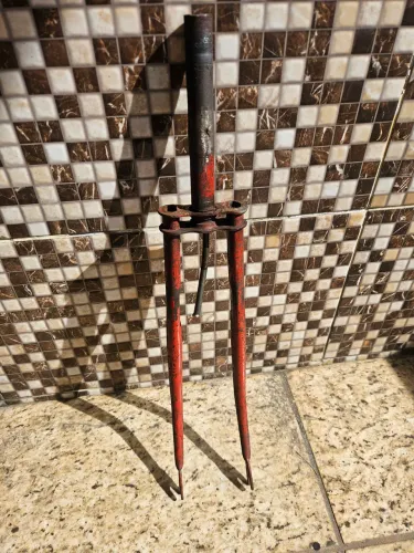 Garfo Monark aro 26/28 anos 70