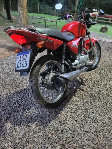 Titan 150 ES 2008 partida elétrica 