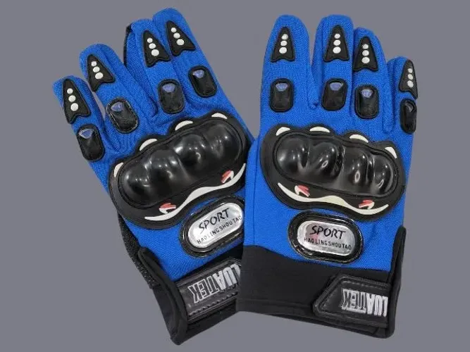 Luvas de Proteção para Motoqueiro - Reforçadas (Sport)