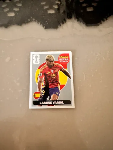 Figurinha Extra Legend Prata Lamine Yamal - Panini