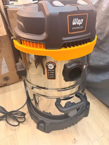Aspirador de Agua e Po Wap GTW Inox 50 Litros - Novo na caixa