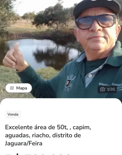 Belissima fazenda de 4.000t com casas boas, poços, aguadas e muito capim em Iramaia Ba.