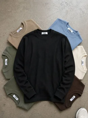 suéter zara masculino