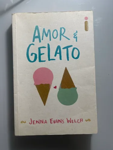 Livro Amor e gelato