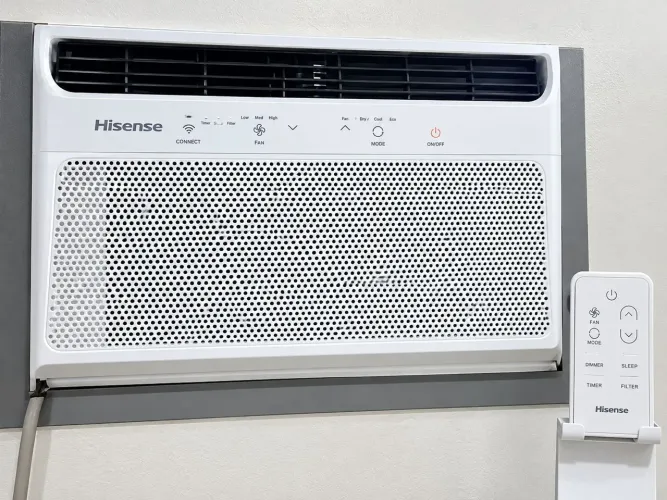 Ar condicionado janela hisense 10 mil BTUS (leia a descrição)