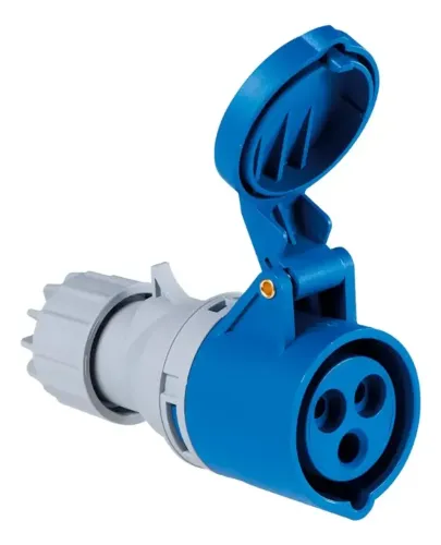 Tomada De Acoplamento Tramontina 2p+t 16a 220-250 Vca 6h
