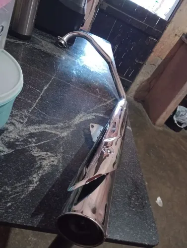 Escapamento Estralador Lata Titan Fan Start 160 Com Protetor