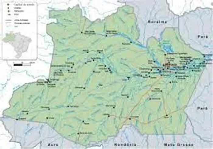 AMAZONAS: Área de terra à venda de 38 mil hectares, com a documentação completa.
