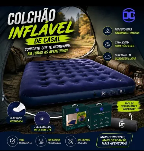 2 Colchão inflável 