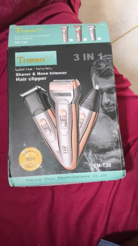 Máquina de Cortar Cabelo 3 em 1