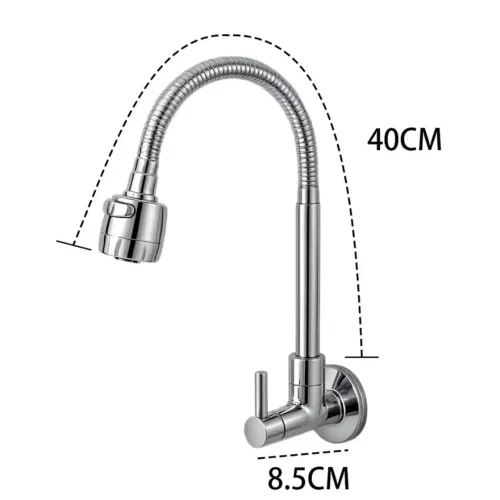 Torneira gourmet flexível